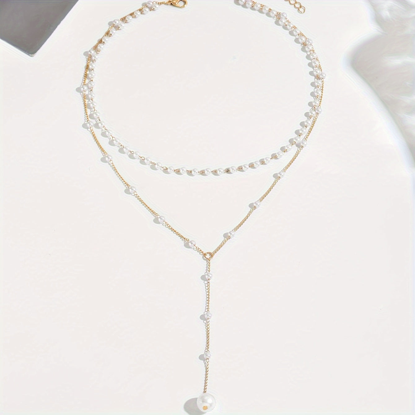 Lightweight Pearl-Inspired Necklace