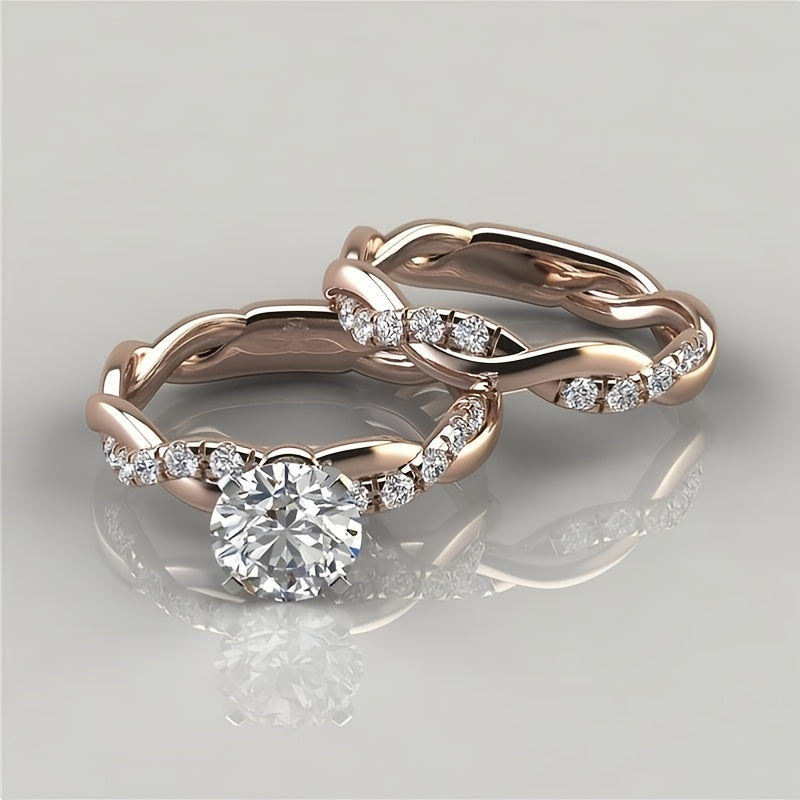Gold-Tone Comfort-Fit Ring