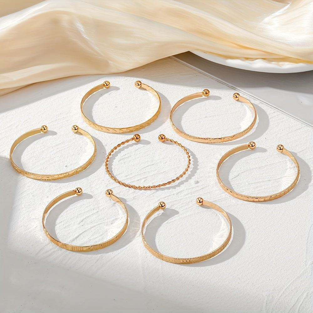 Gold-Tone Lightweight Jewelry Set