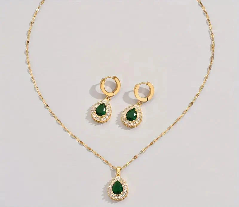 Golden-Glow Jewelry Set