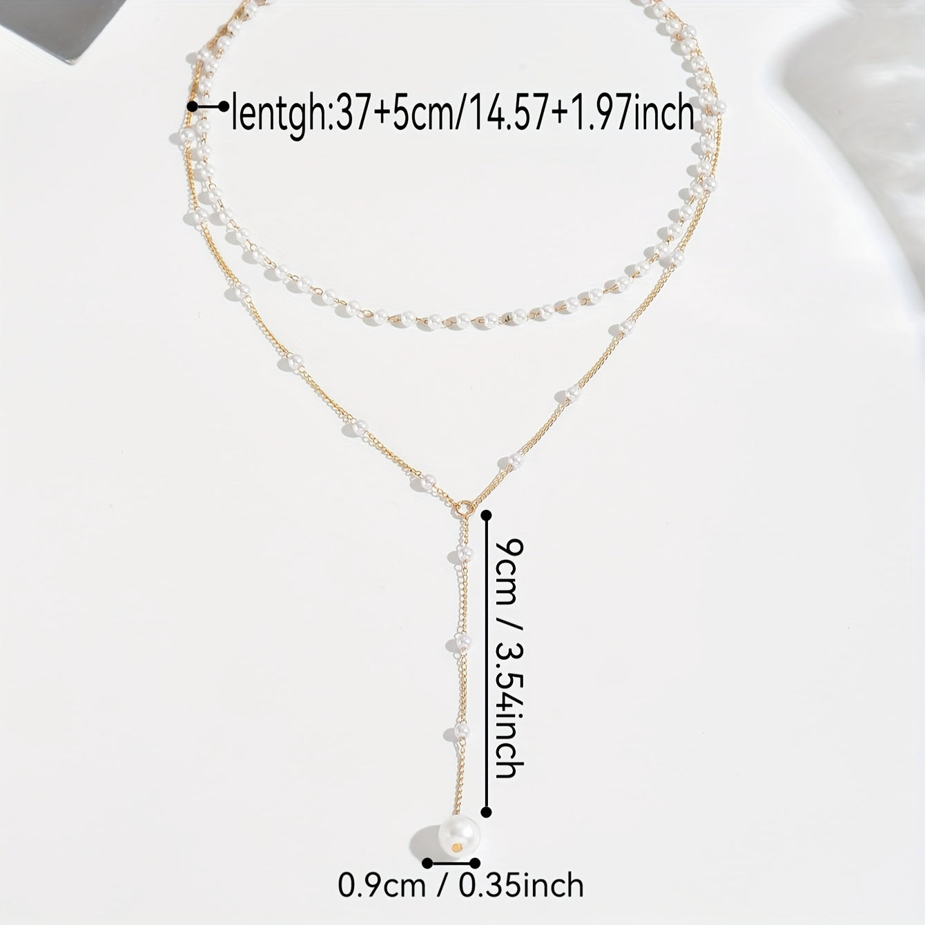 Lightweight Pearl-Inspired Necklace