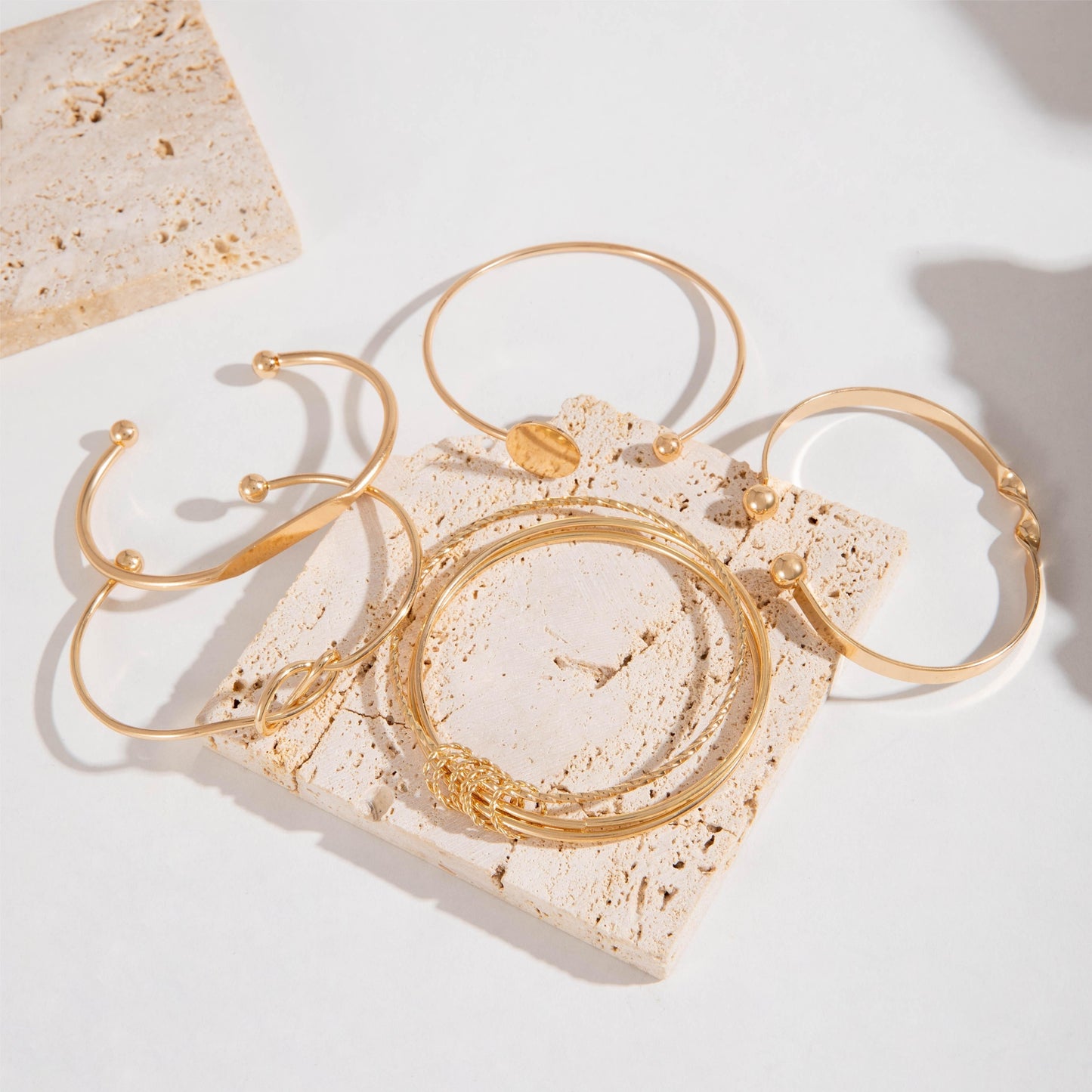 5-Piece Adjustable Bracelet Set