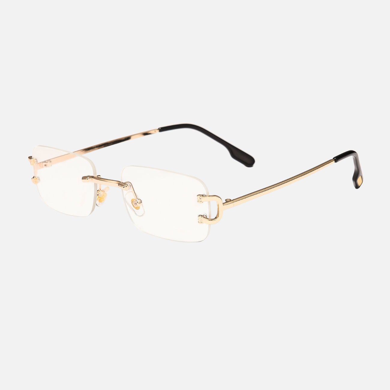 Modern Rimless Sunglasses for Effortless Style