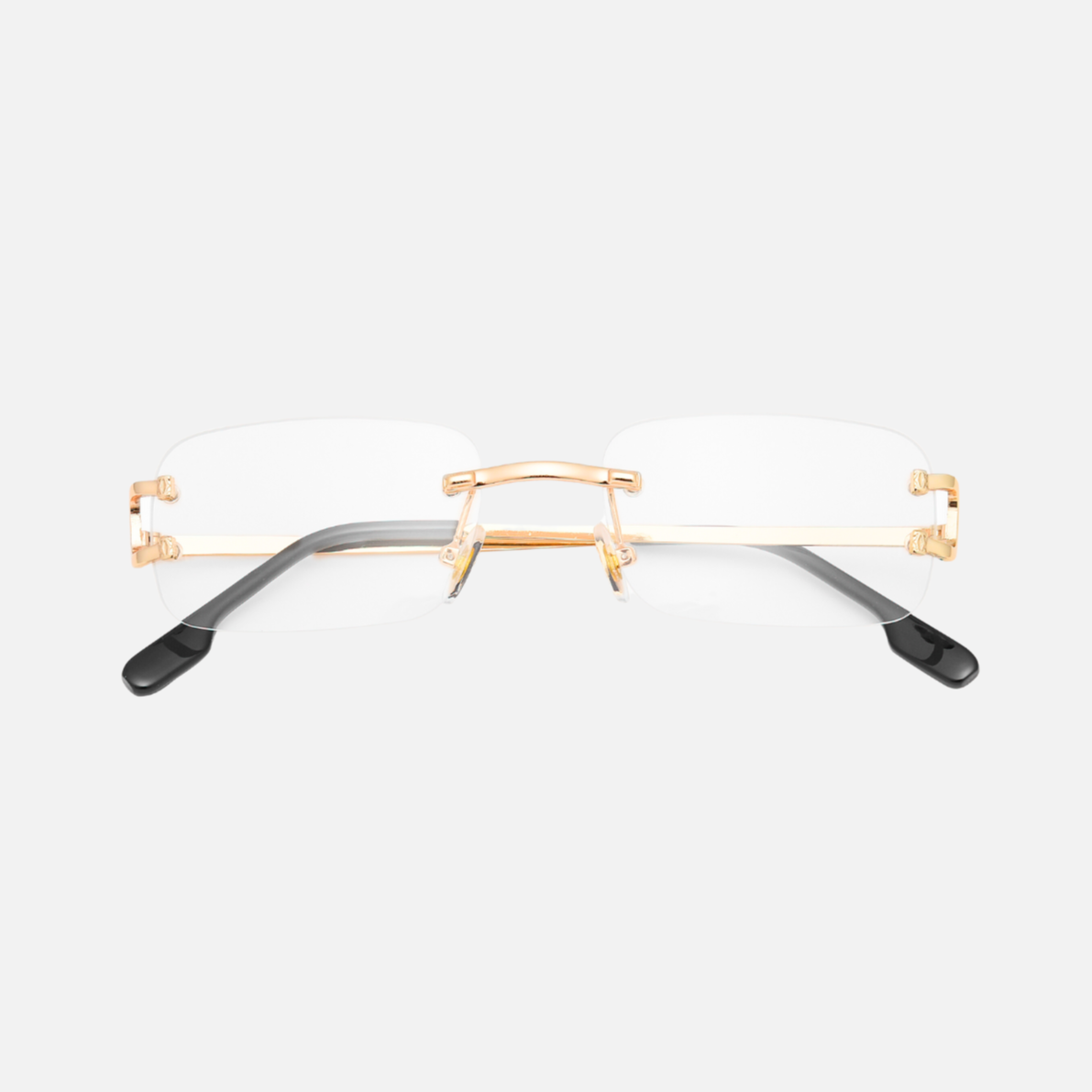 Modern Rimless Sunglasses for Effortless Style