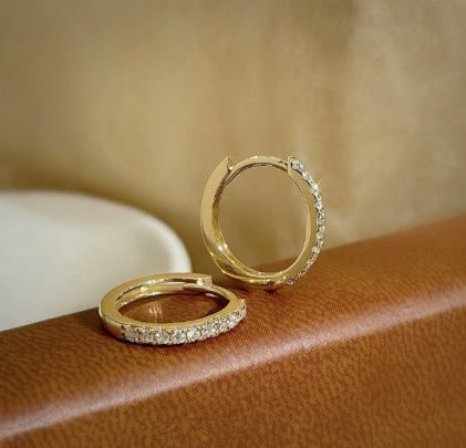 Elegance Hoop Earrings Duo