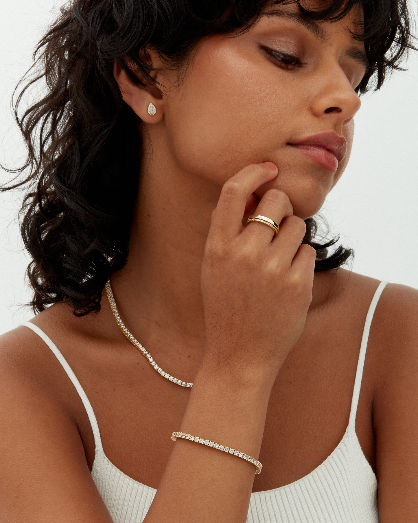 Timeless Elegance Tennis Bracelet