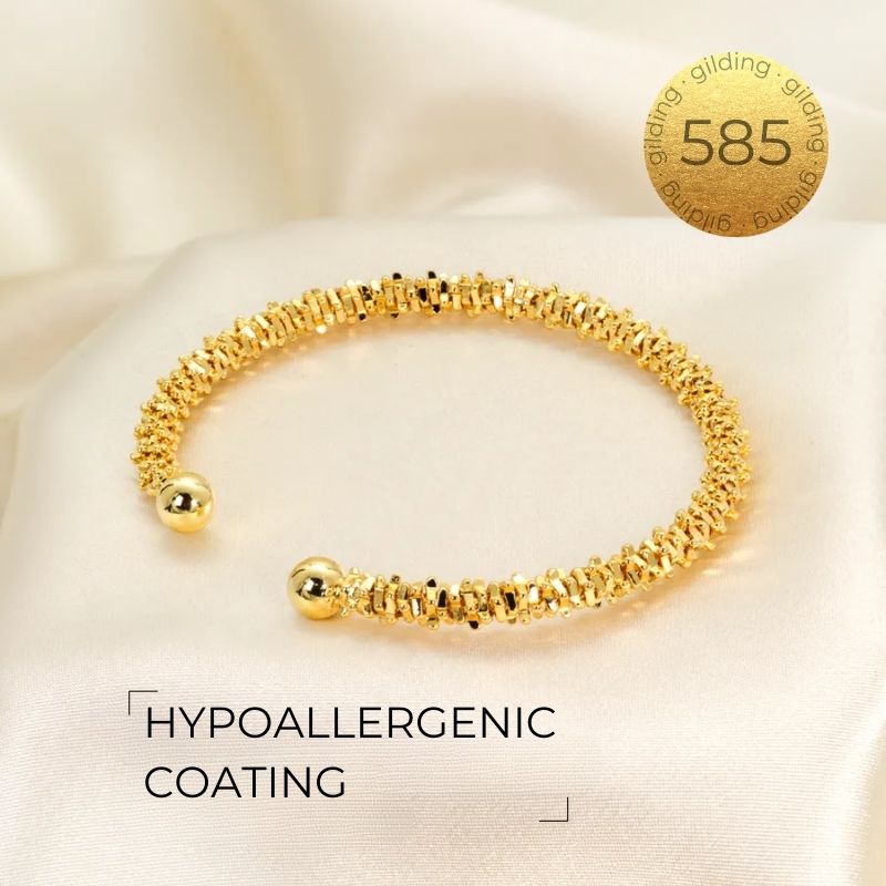 Comfort-Fit Hypoallergenic Cuff Bracelet