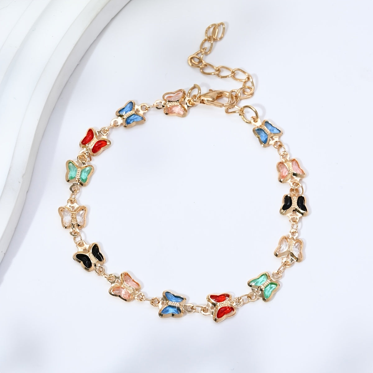 Comfort-Fit Gold-Tone Bracelet