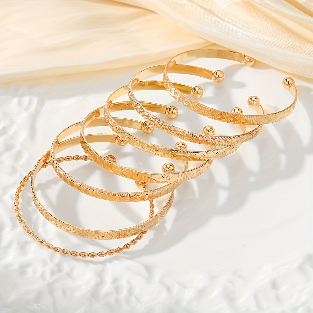 Gold-Tone Lightweight Jewelry Set