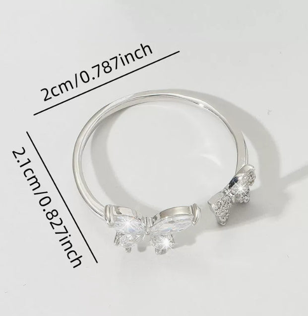 Dancing Butterfly Ring Gift Set