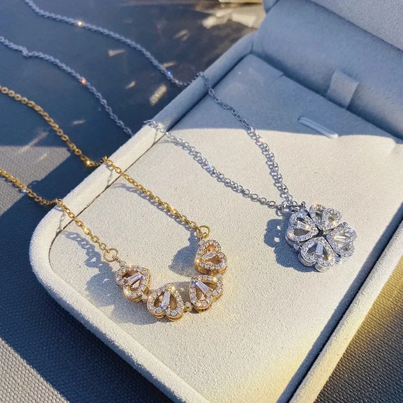 Elegant Clarity Crystal Necklace
