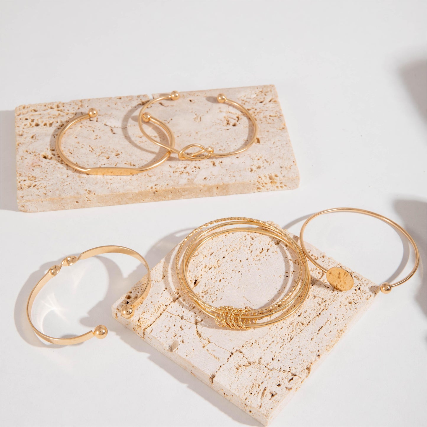 5-Piece Adjustable Bracelet Set