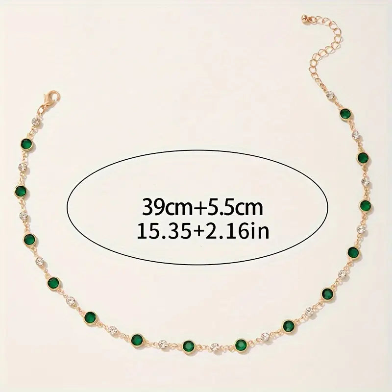 Emerald-Radiance Necklace