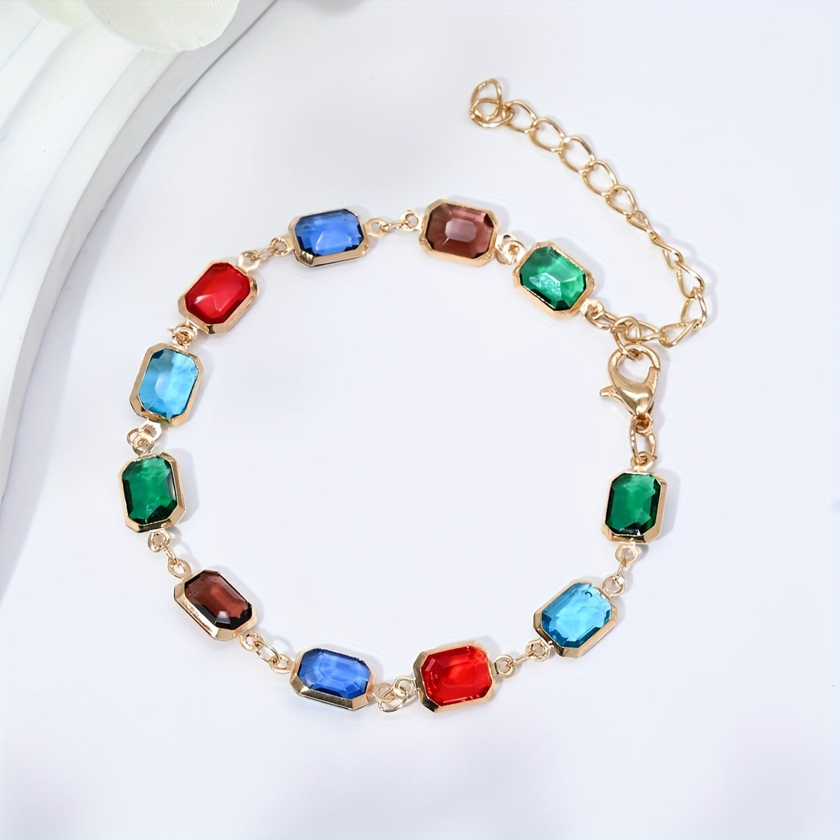 Comfort-Fit Gold-Tone Bracelet