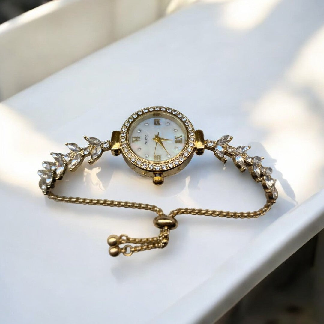 Elegant Crystal Timeless Wristwear