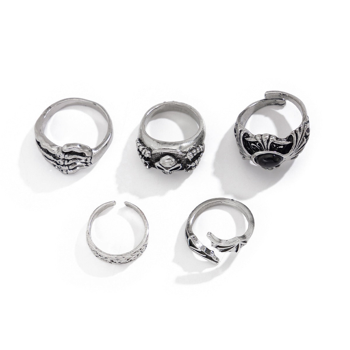 Minimalist Gothic Rings for Urban Edge