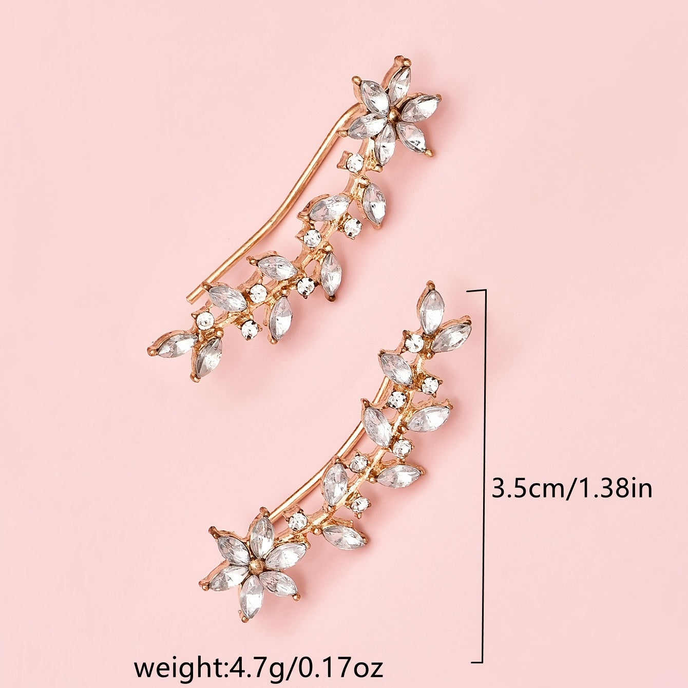 Lightweight Gold-Tone Earrings