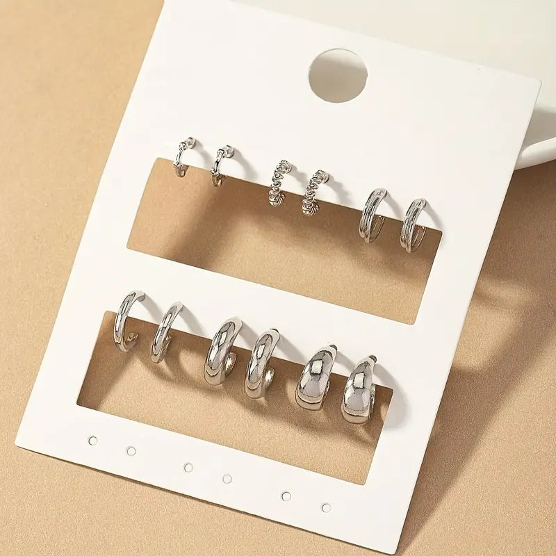 Lightweight Gold-Tone Earrings