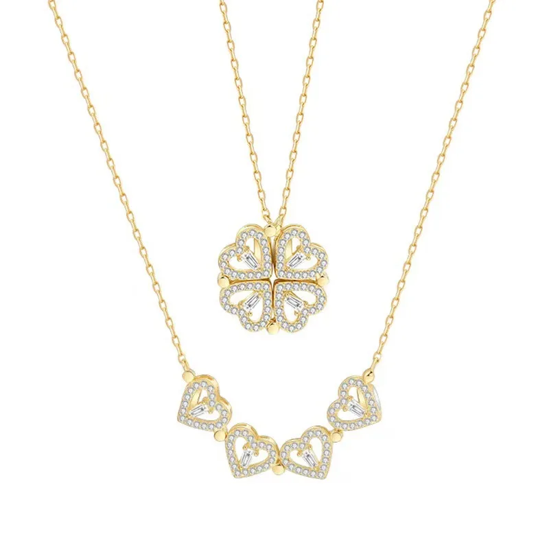 Elegant Clarity Crystal Necklace