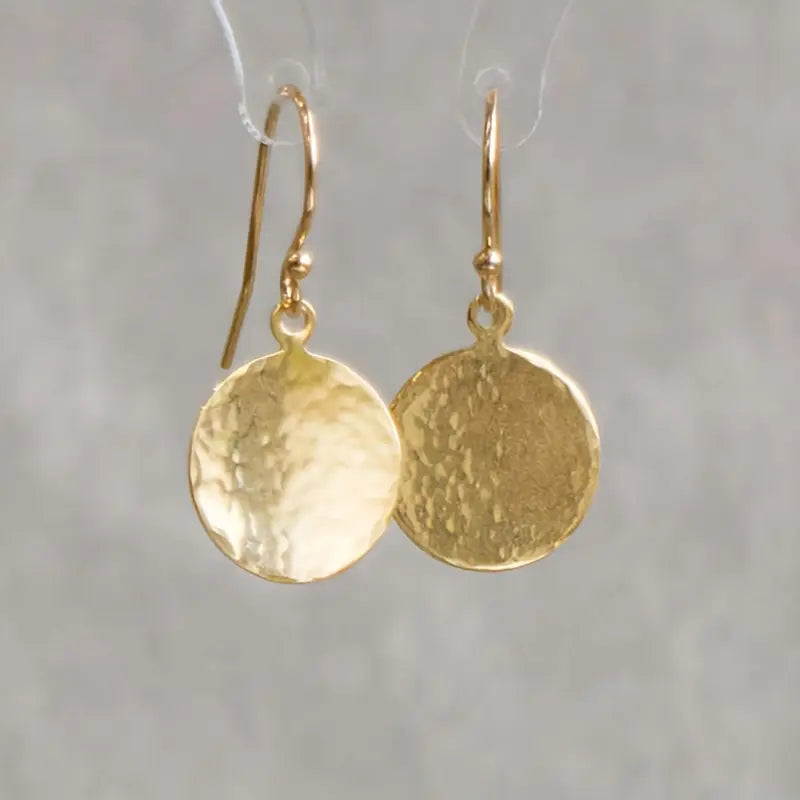 Lightweight Gold-Tone Earrings