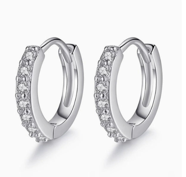 Elegance Hoop Earrings Duo