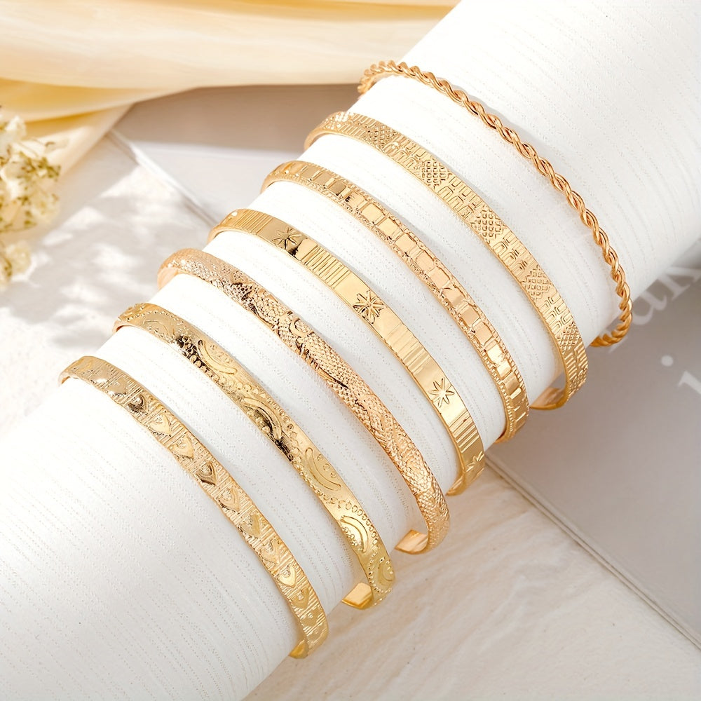 Gold-Tone Lightweight Jewelry Set