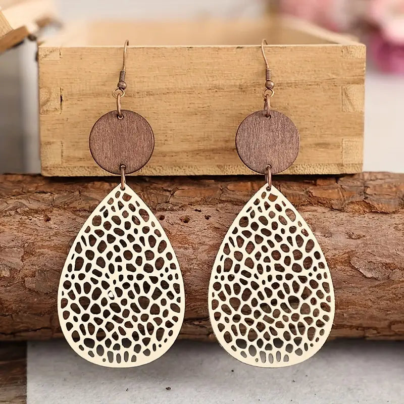 Lightweight Gold-Tone Earrings
