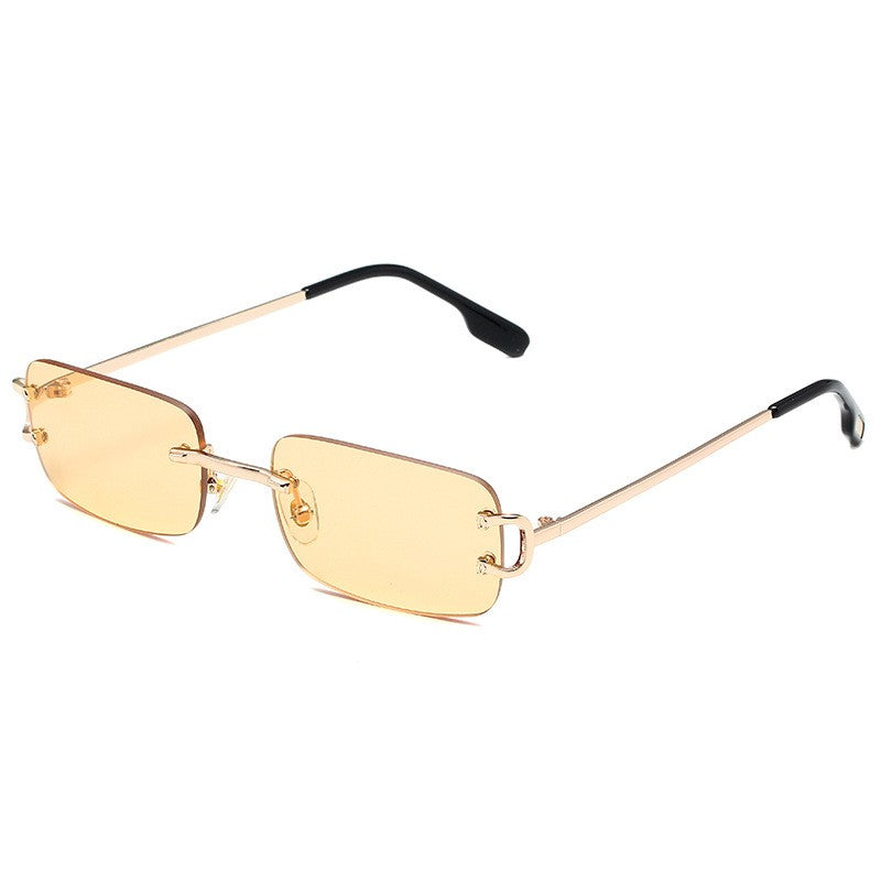 Modern Rimless Sunglasses for Effortless Style
