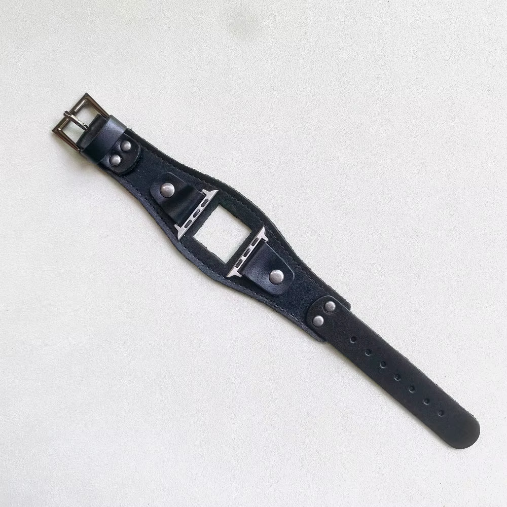 Rugged Modern Leather Band