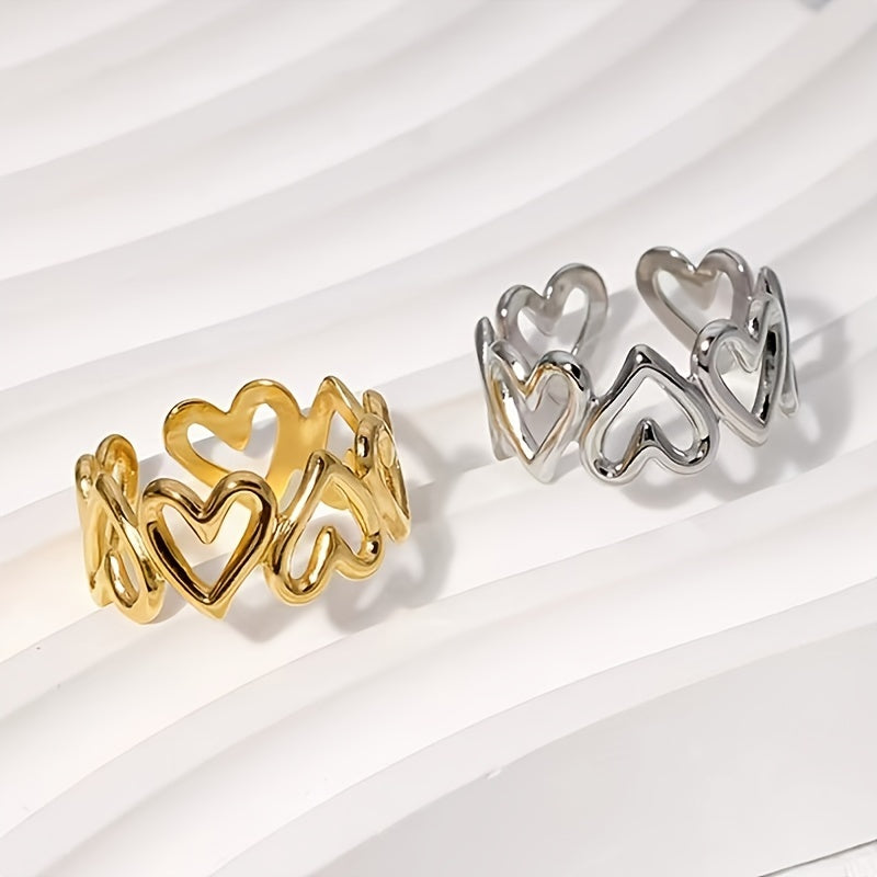 Gold-Tone Comfort-Fit Ring