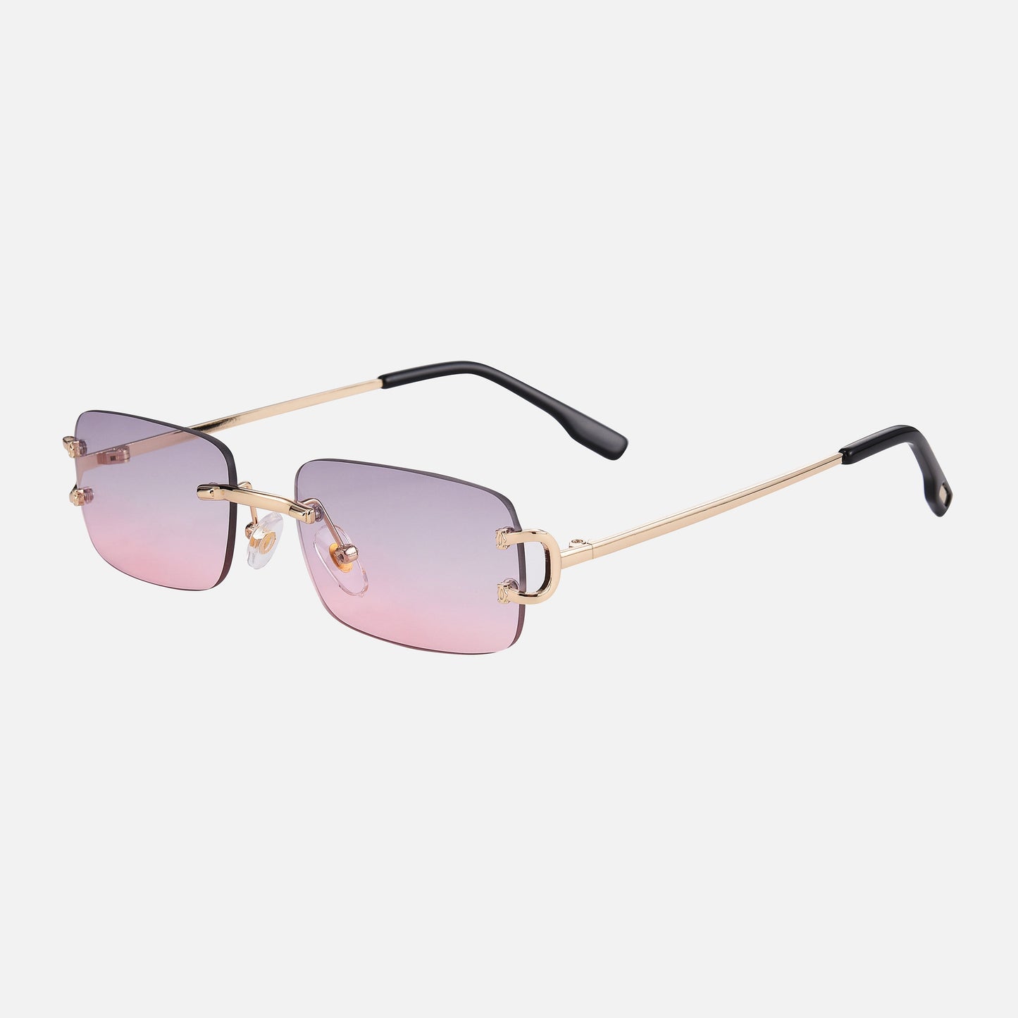 Modern Rimless Sunglasses for Effortless Style