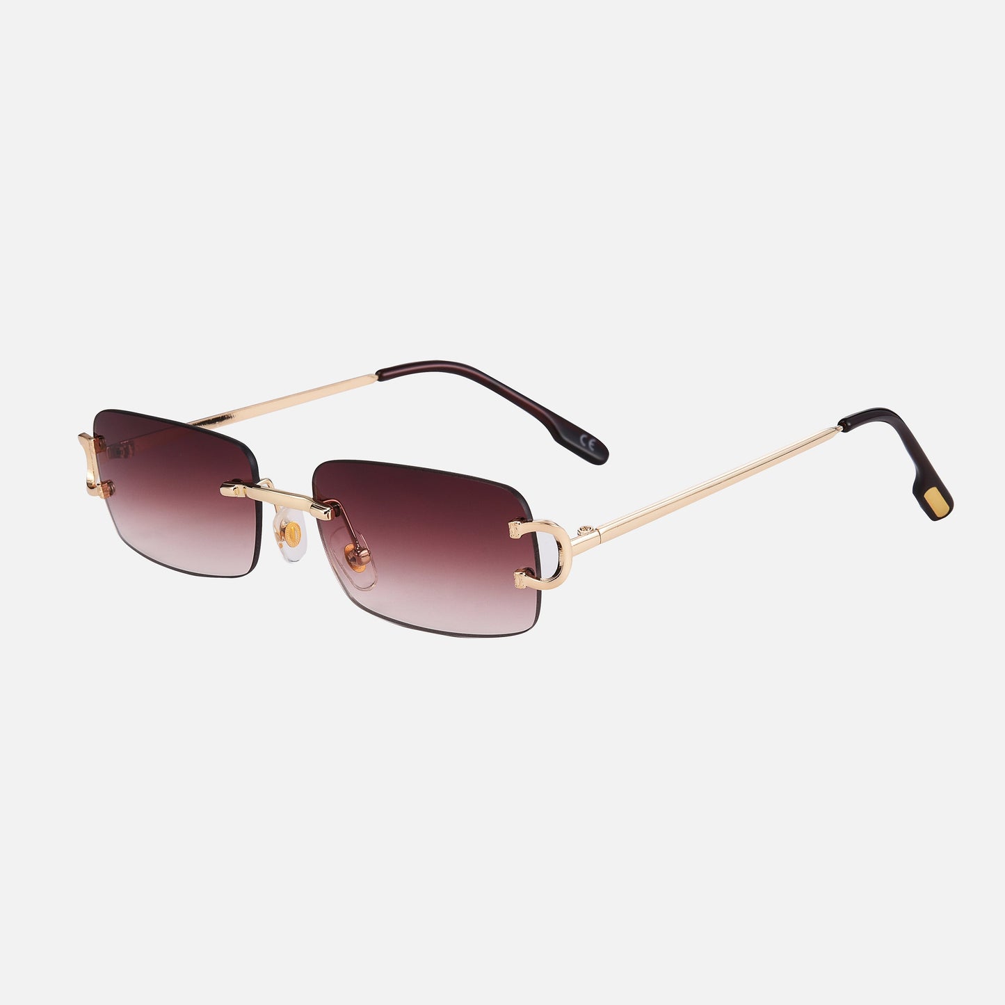 Modern Rimless Sunglasses for Effortless Style