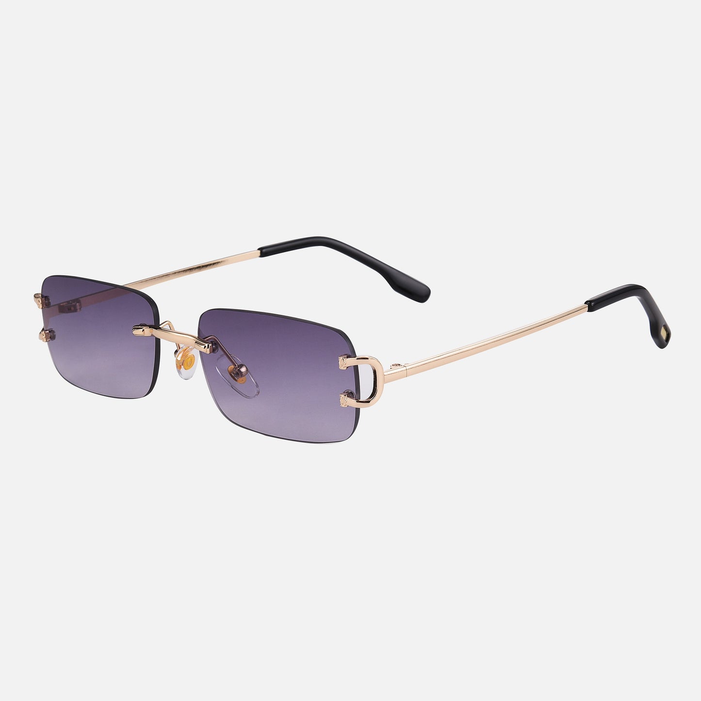 Modern Rimless Sunglasses for Effortless Style