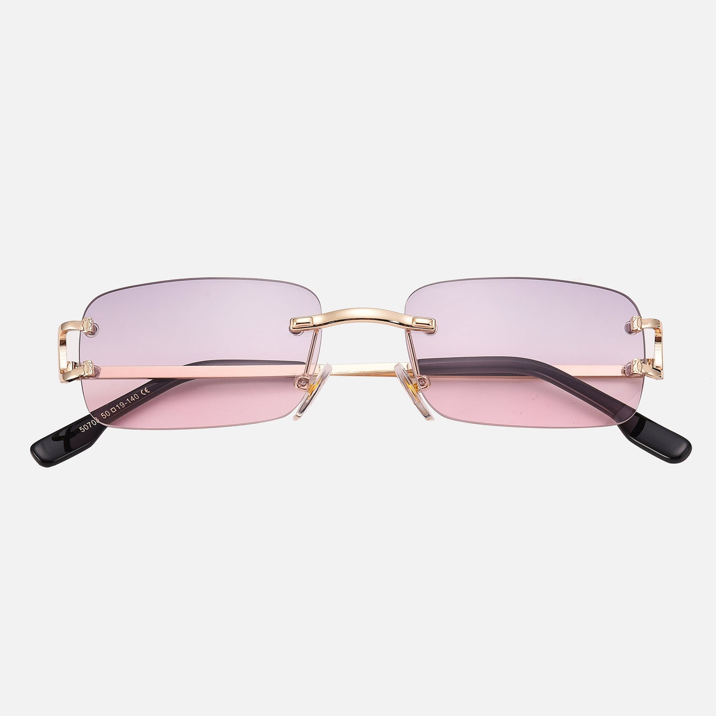 Modern Rimless Sunglasses for Effortless Style