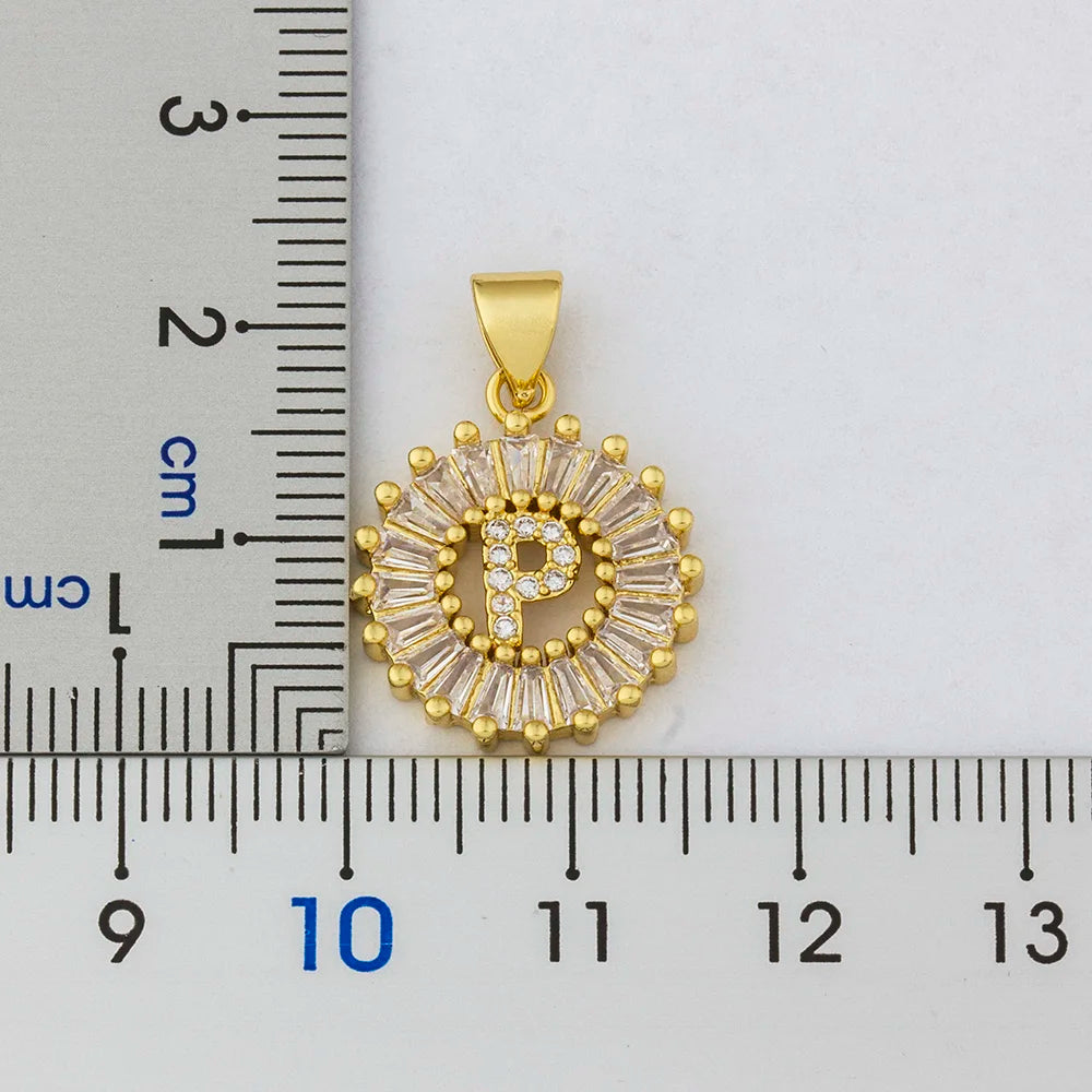 Elegant Initial Pendant Necklace