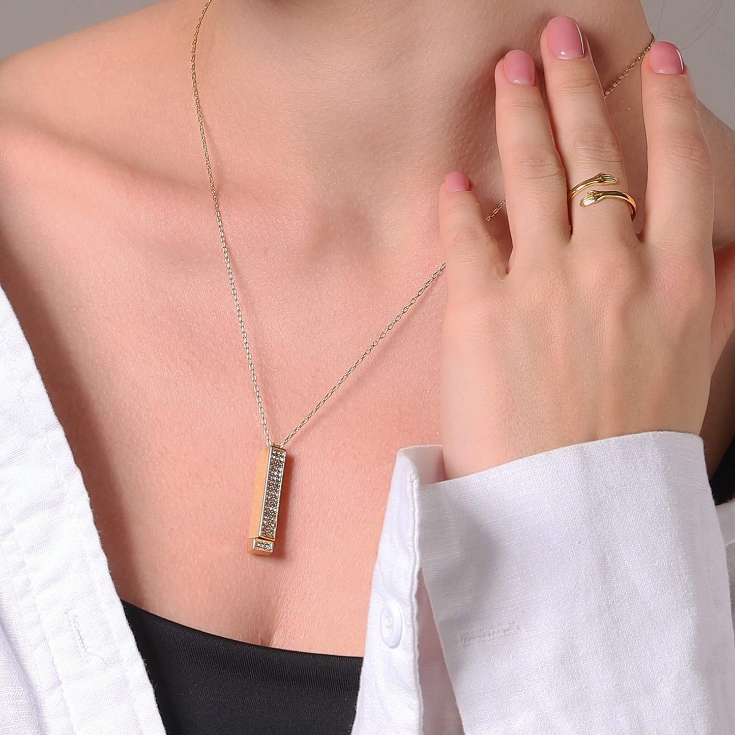 Hidden Love Message Necklace
