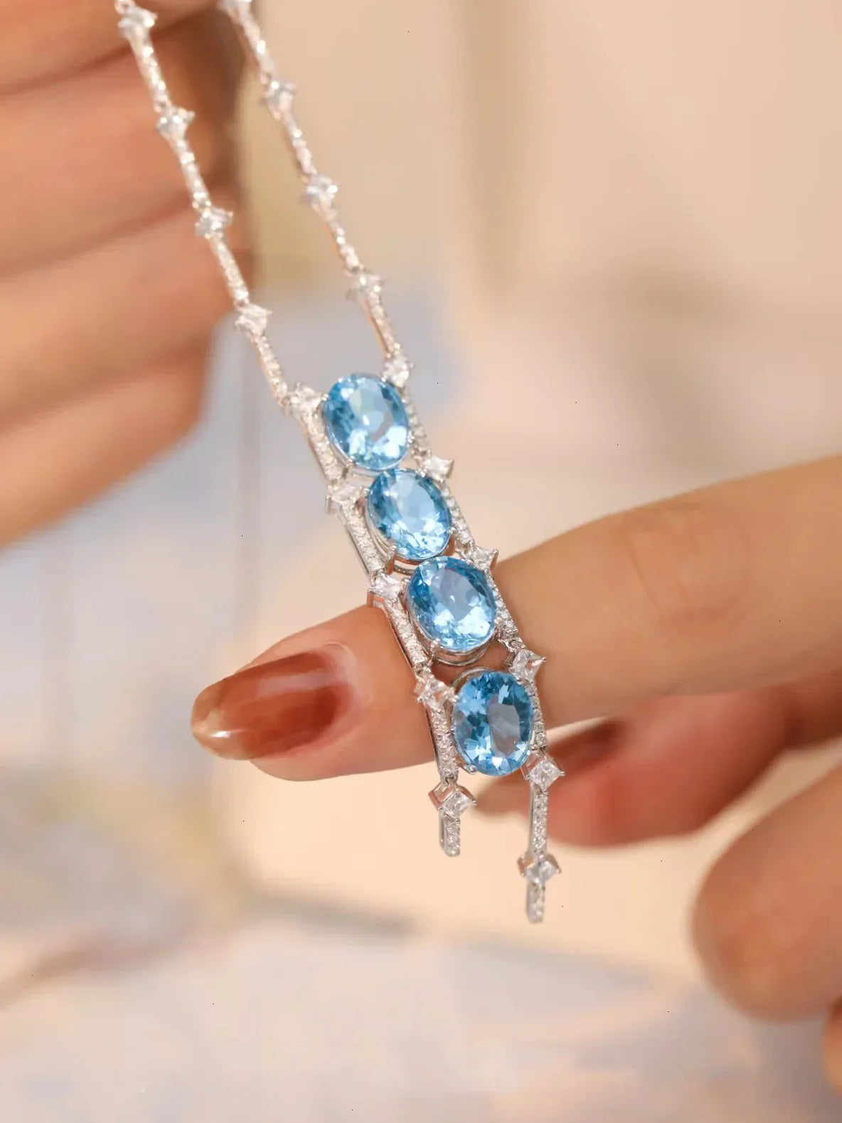 Elegant Hypoallergenic Sterling Silver Necklace