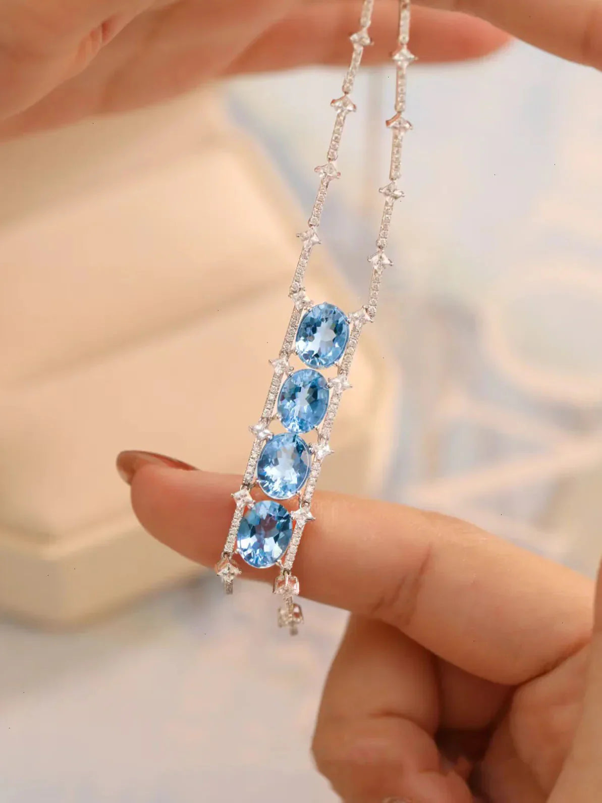 Elegant Hypoallergenic Sterling Silver Necklace