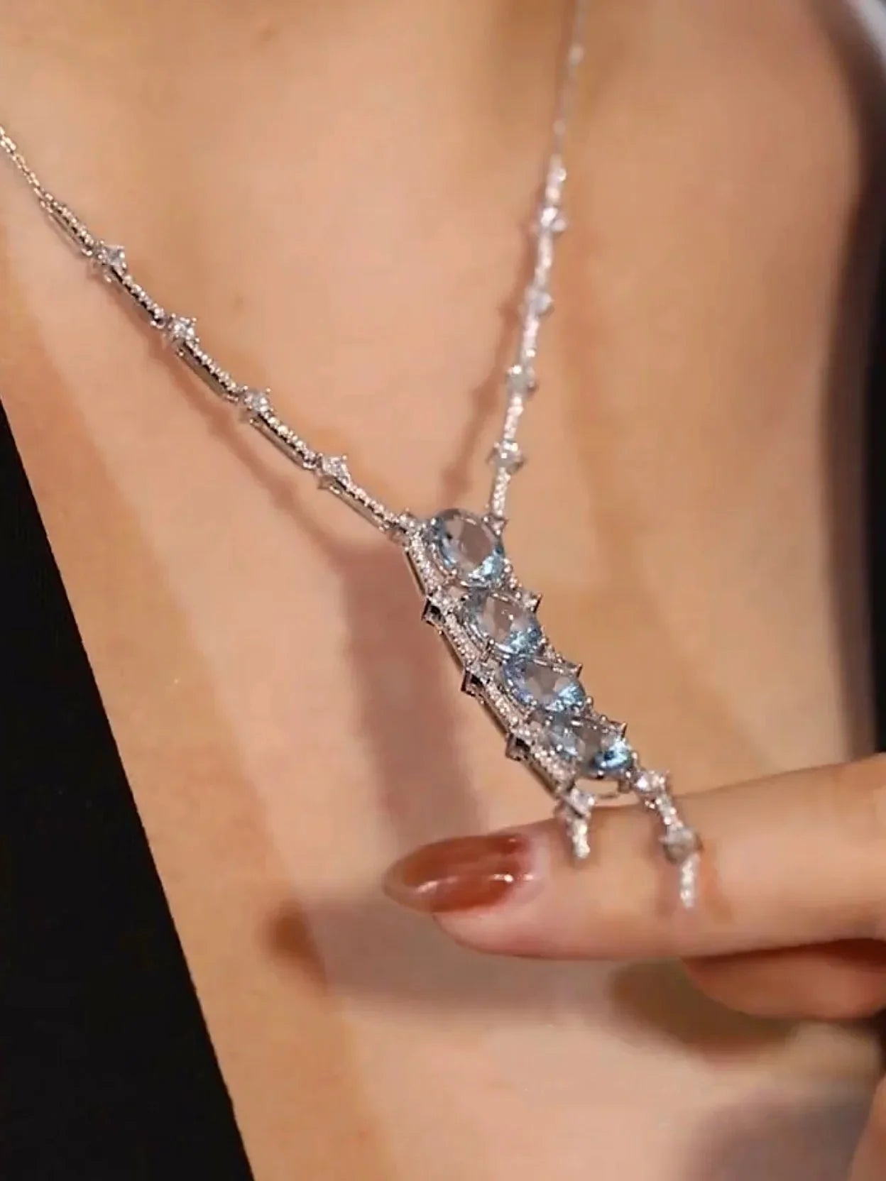 Elegant Hypoallergenic Sterling Silver Necklace