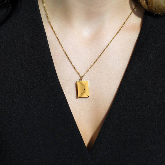 Eternal Love Letter Necklace Gift