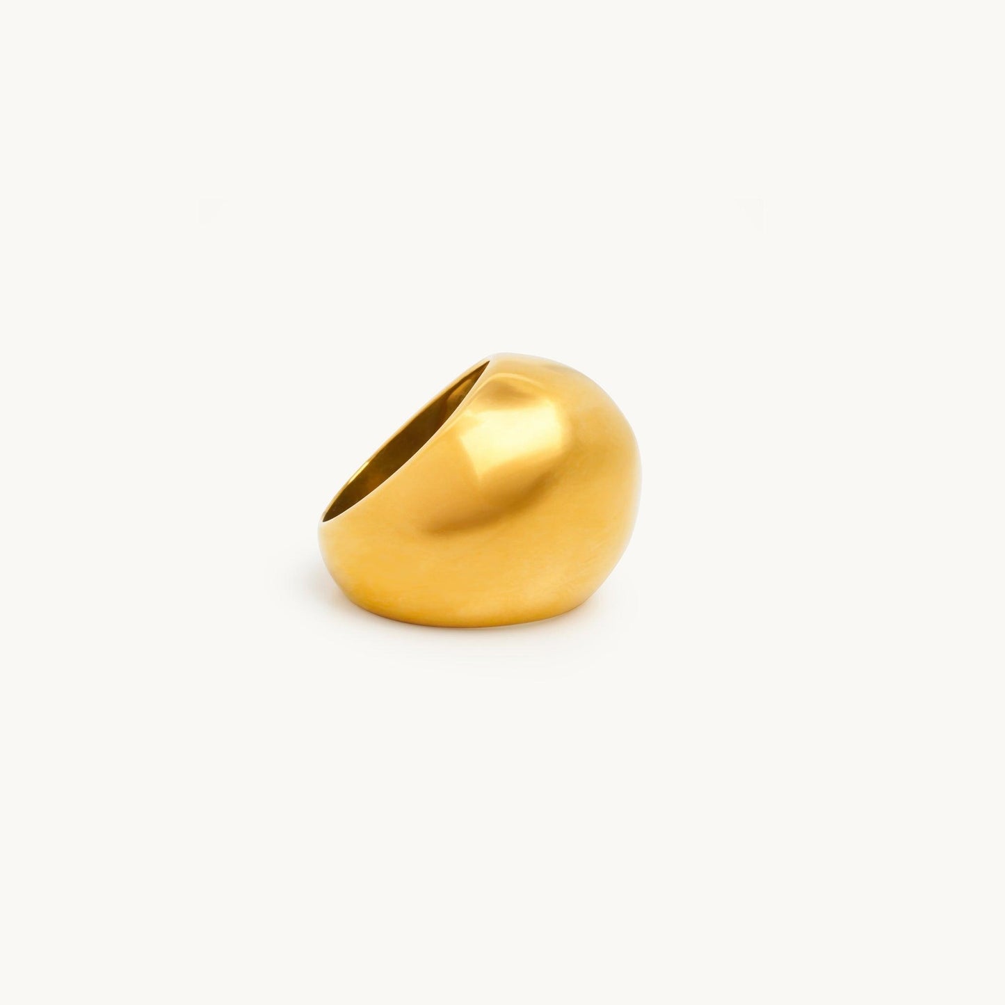 Sunset Radiance Dome Ring