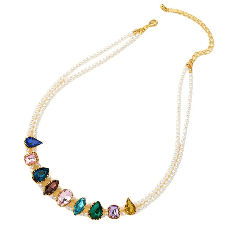 Gem & Pearl Choker for Radiance