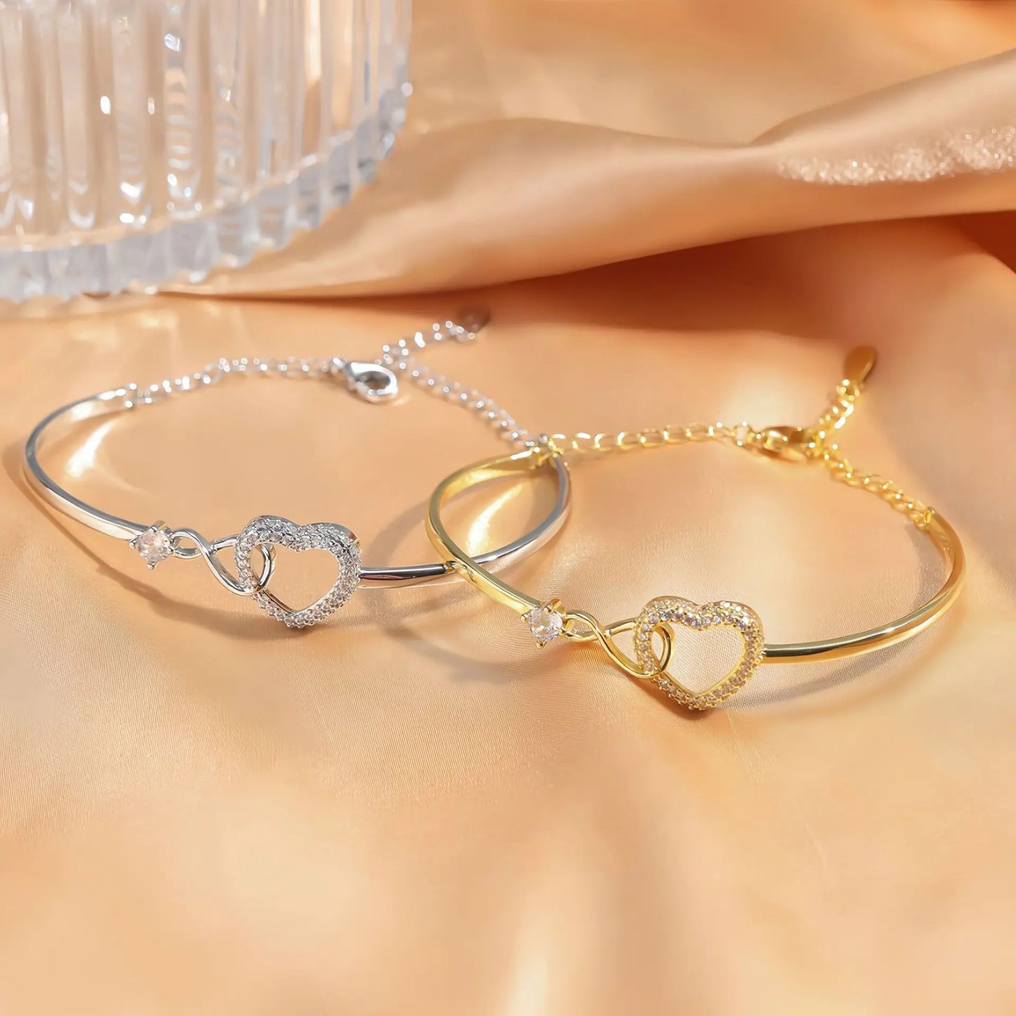 Infinity Heart Bracelet Connection Token