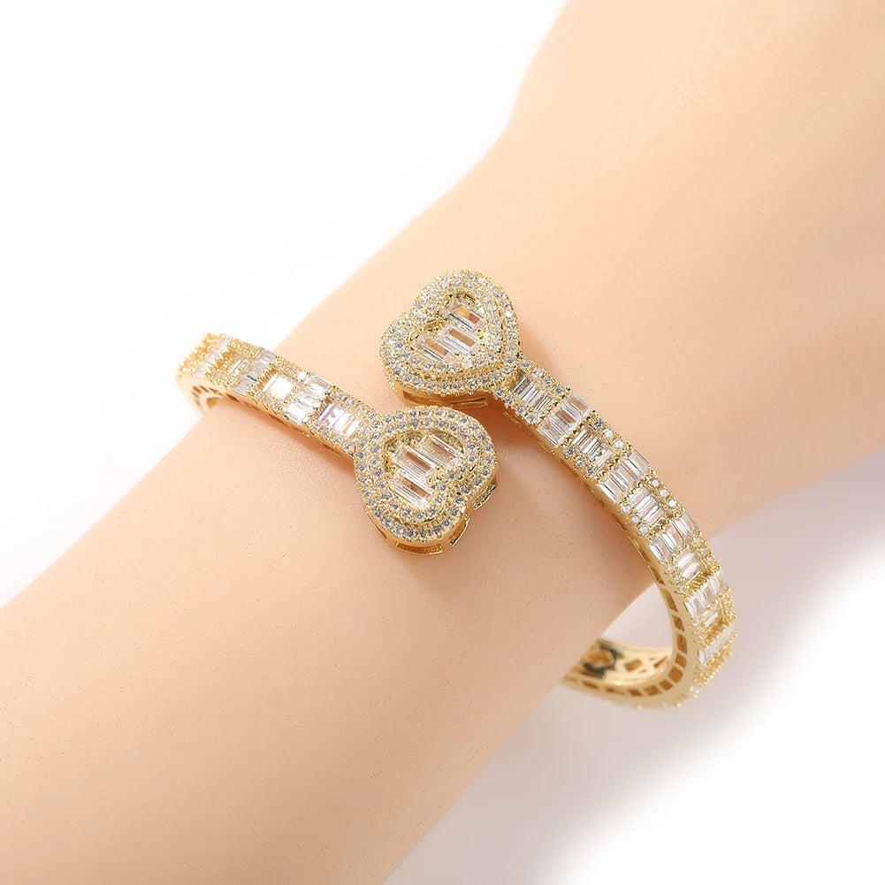 Eternal Bond Double Heart Bracelet