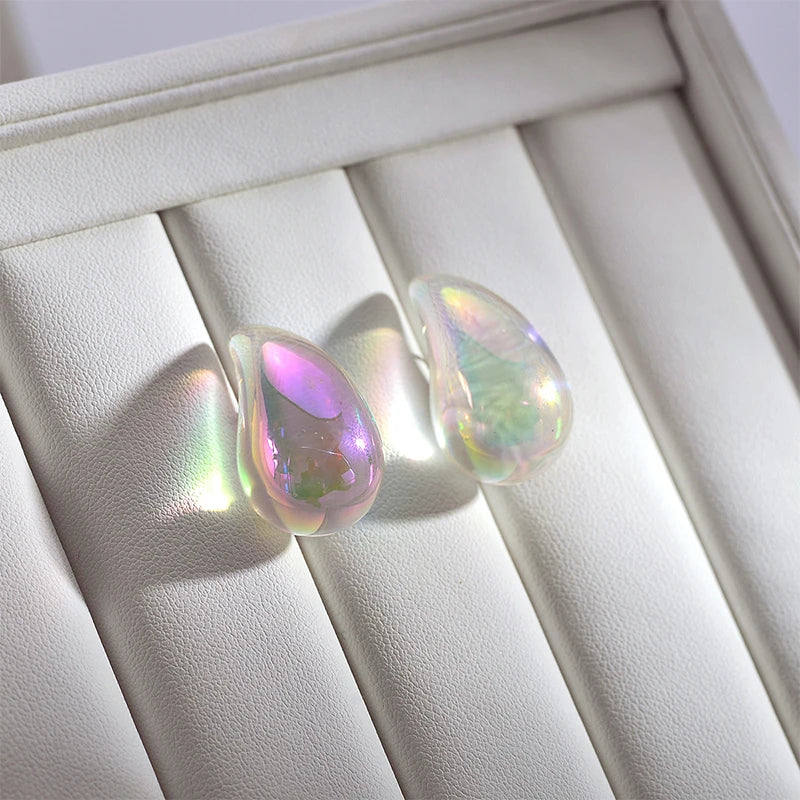 Elegance Amplified: Luxe Acrylic Earrings