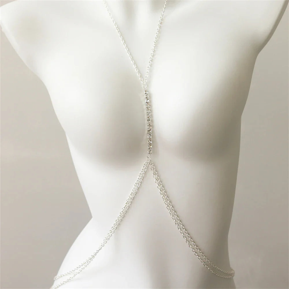 Glamorous Rhinestone Elegance Necklace