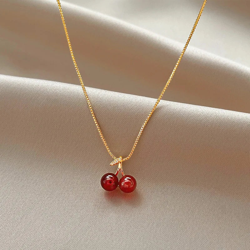Radiant Cherry Elegance Set
