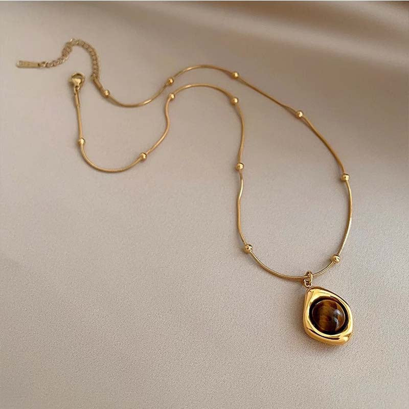 Tiger's Gaze Elegance Necklace