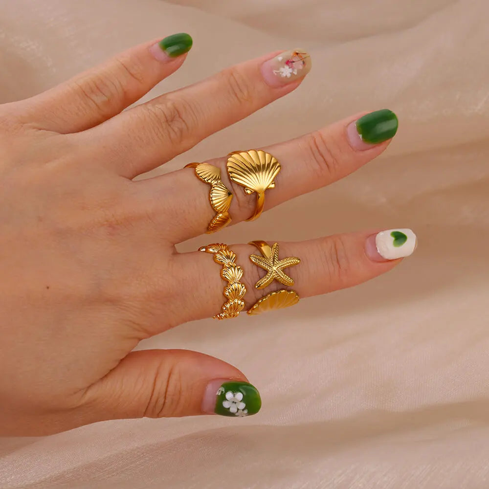 Timeless Coastal Charm Ring