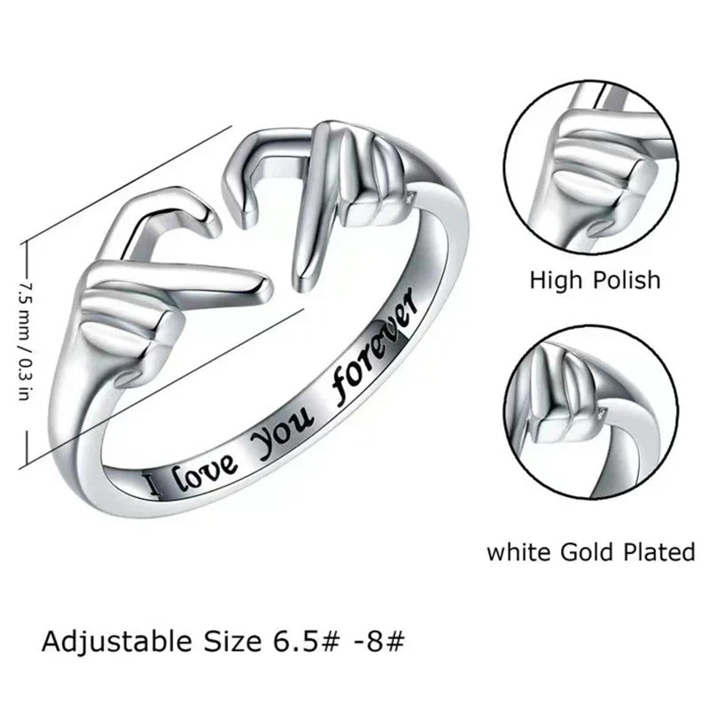 FlexiLove™ Adjustable Heart Ring